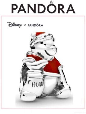 NWOT Pandora x Disney Winnie the Pooh Santa Hunny Pot 798451C01